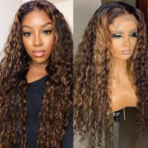 Serena Peluca Rizada con Mechas